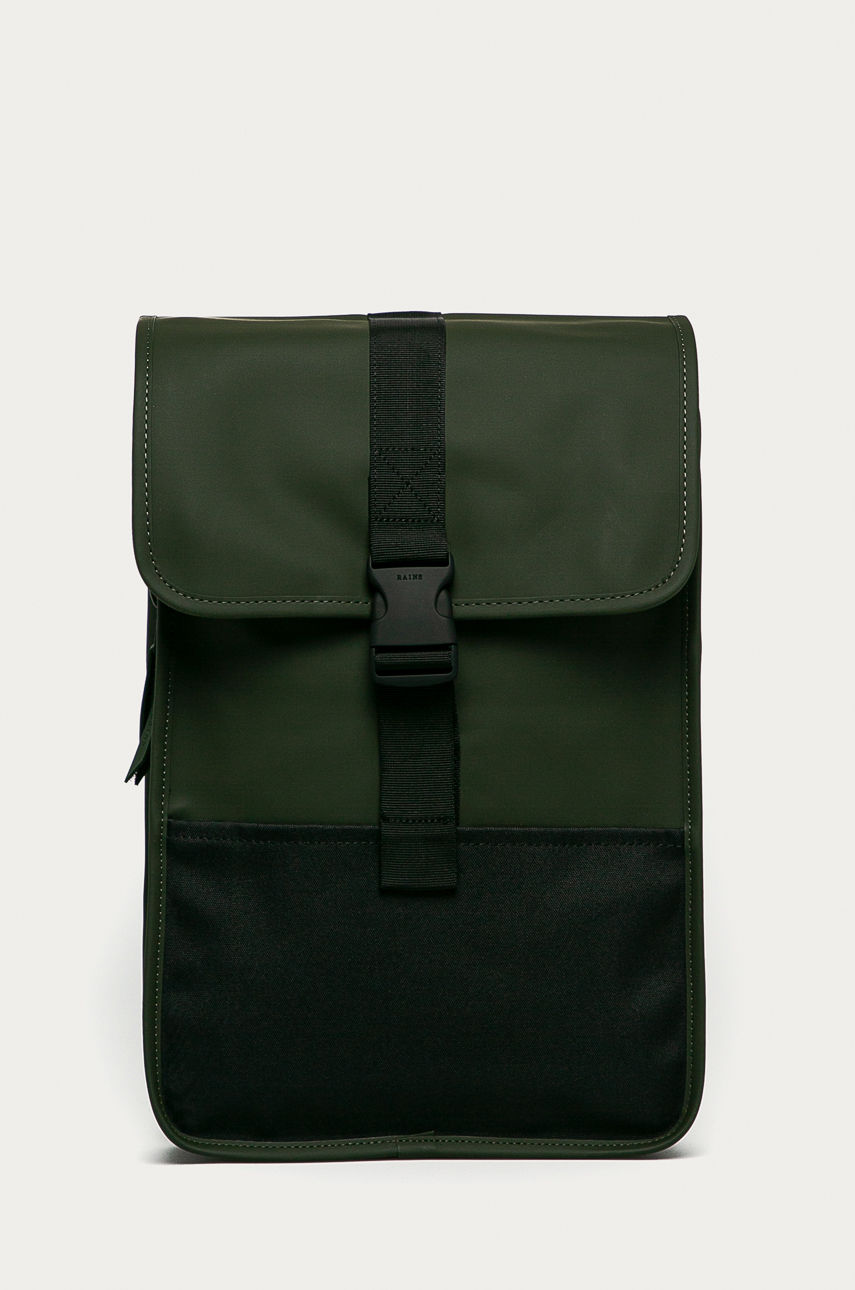 Rains - Plecak Buckle Backpack Mini brązowa zieleń 1370.03