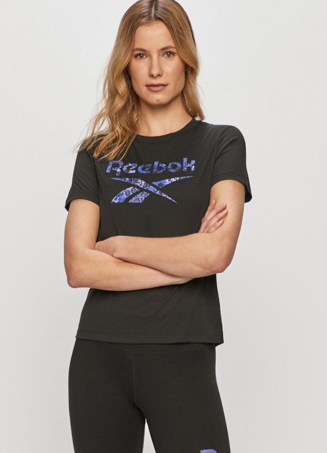 Reebok - T-shirt czarny H23853