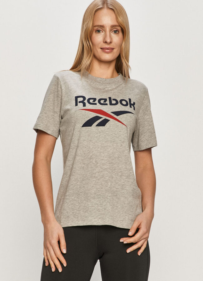 Reebok - T-shirt szary GI6707