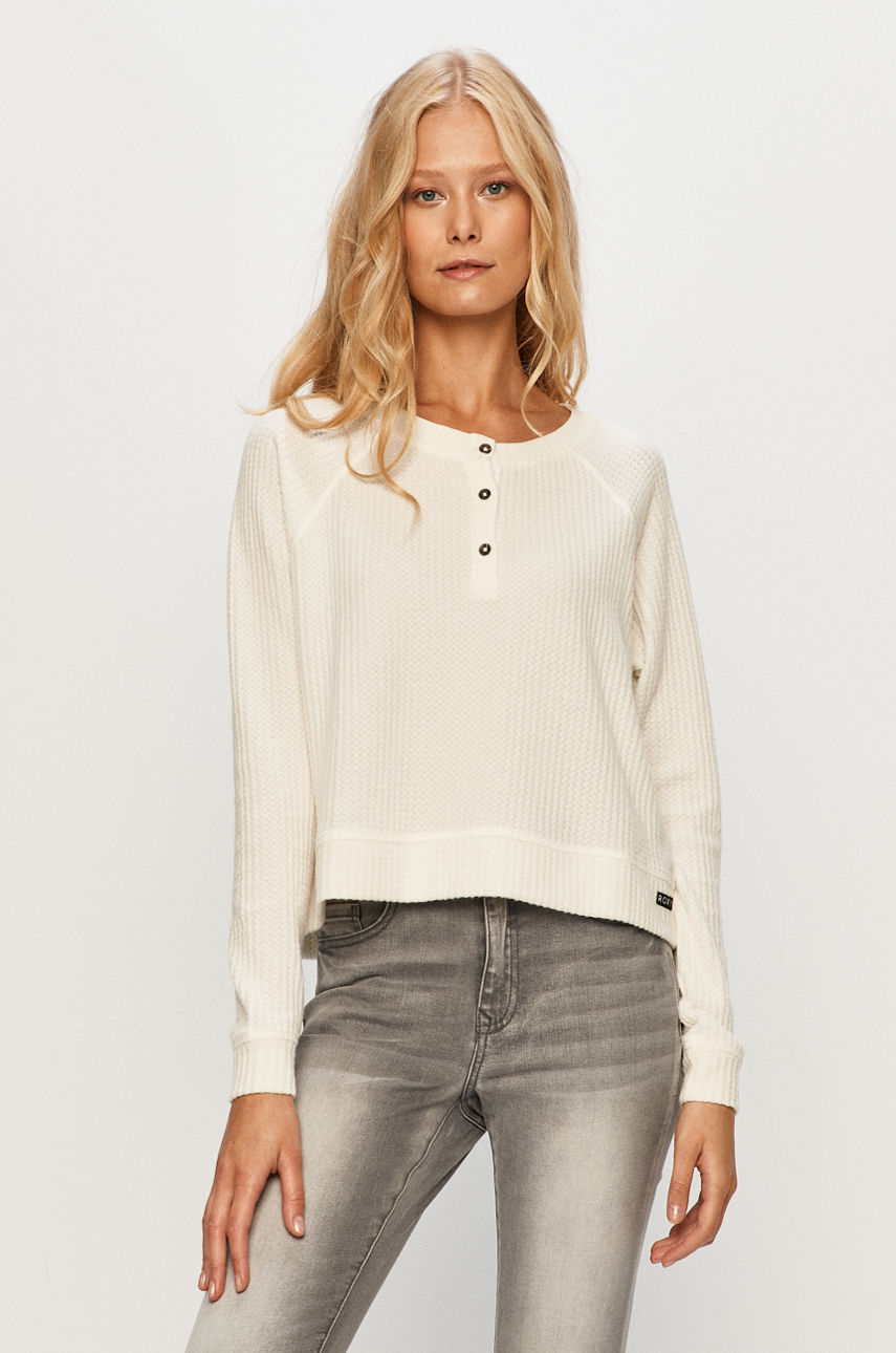 Roxy - Sweter biały ERJKT03721