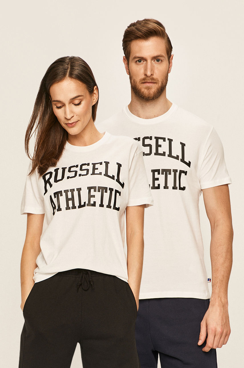 Russell Athletic - T-shirt biały A00931