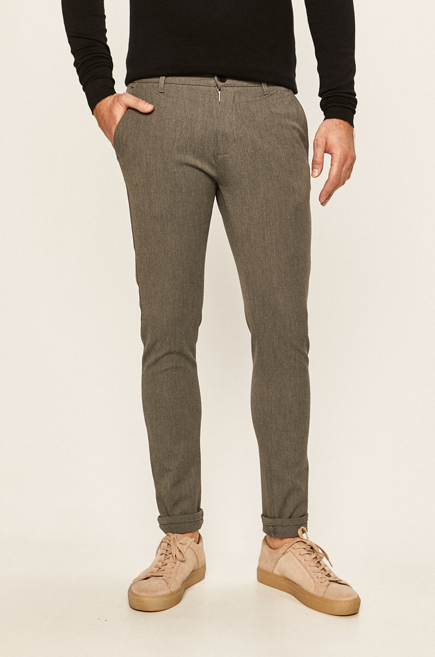 Tailored & Originals - Spodnie szary 7178603.798254