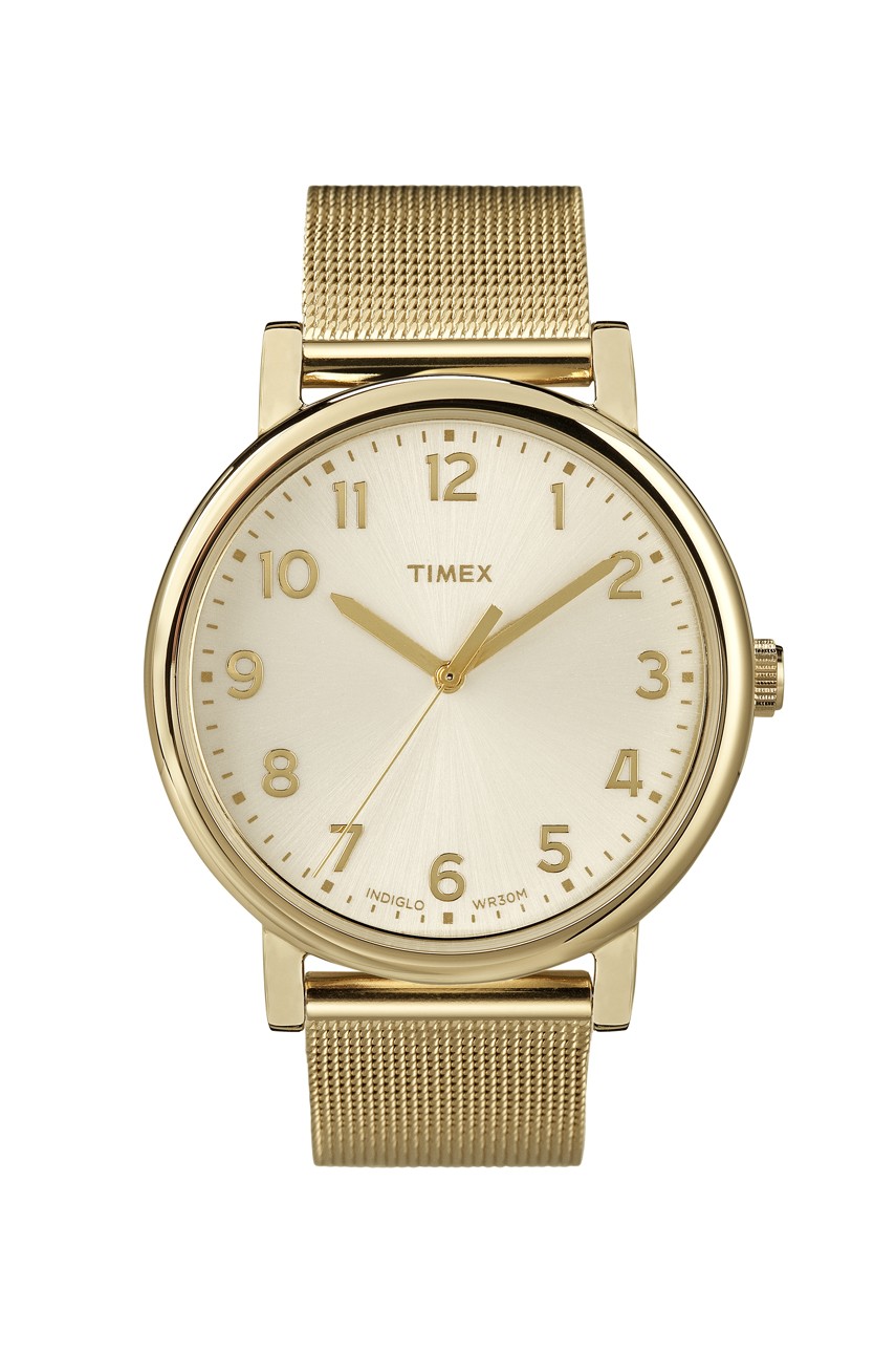 Timex - Zegarek T2N598 złoty T2N598
