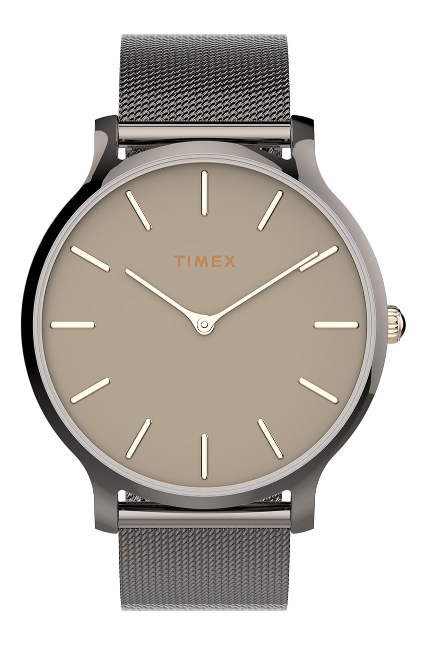 Timex - Zegarek TW2T74000 srebrny TW2T74000