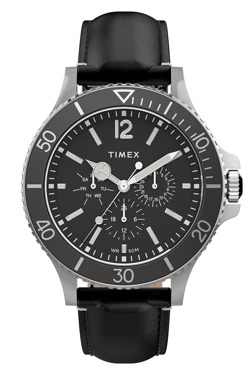 Timex - Zegarek TW2U12900 czarny TW2U12900