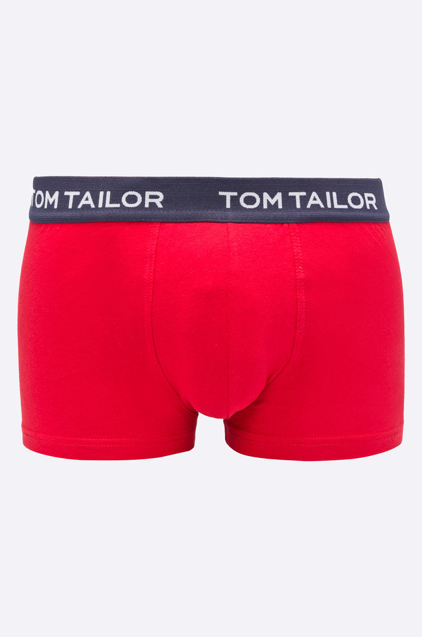 Tom Tailor Denim - Bokserki (3-pack) czerwony 70162.6061