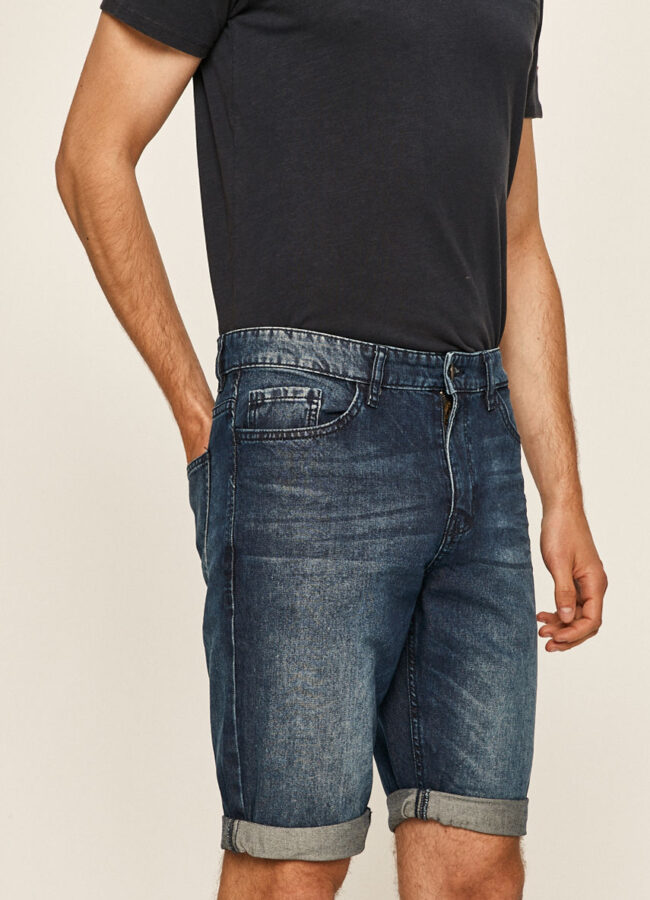 Tom Tailor Denim - Szorty jeansowe niebieski 1016269