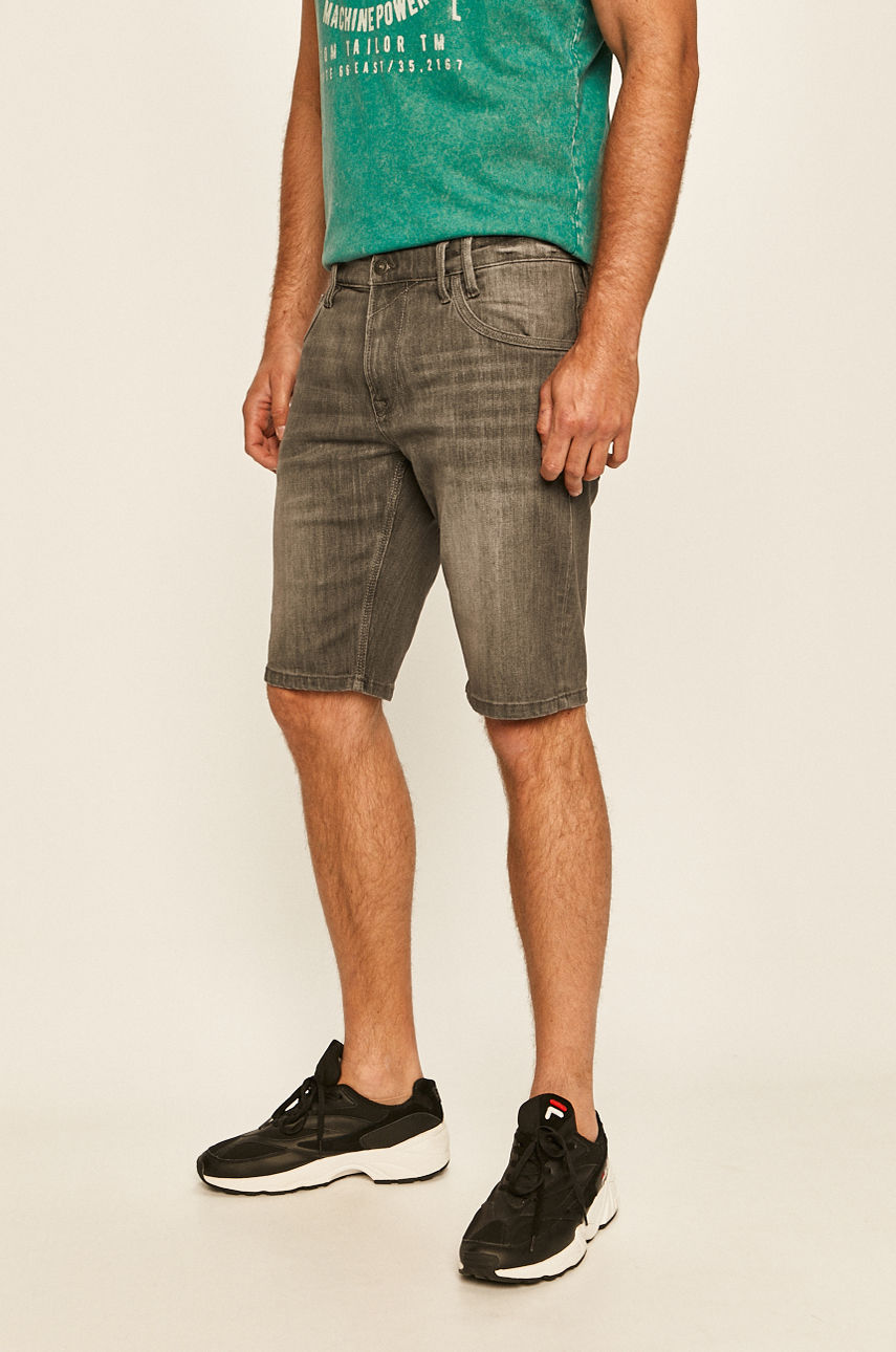 Tom Tailor Denim - Szorty jeansowe szary 1018317