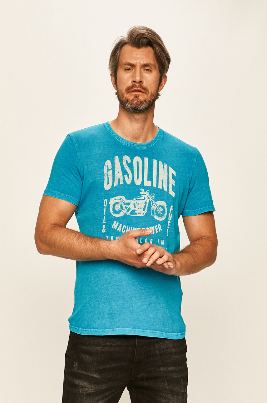 Tom Tailor Denim - T-shirt niebieski 1020074