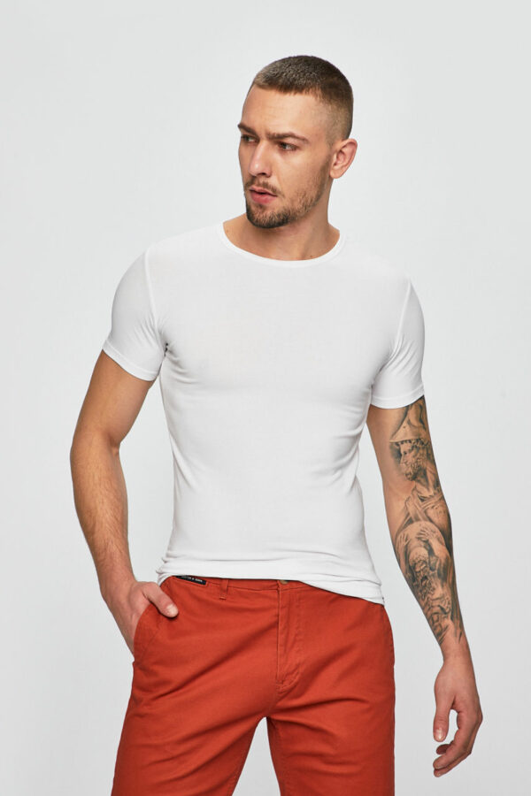 Tommy Hilfiger - T-shirt (3-pack) jasny szary 2S87905187
