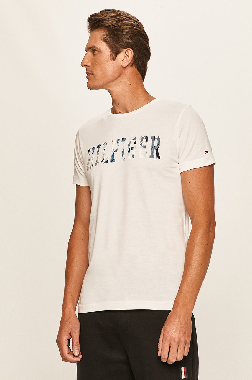 Tommy Hilfiger - T-shirt biały MW0MW14325
