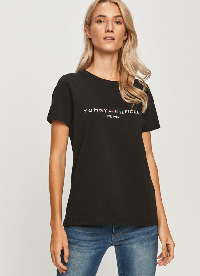 Tommy Hilfiger - T-shirt czarny WW0WW28681