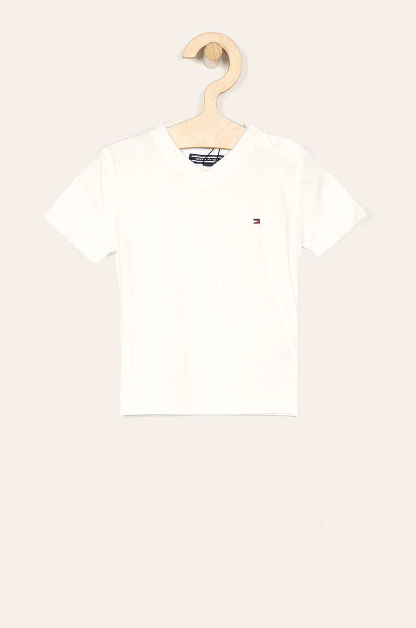 Tommy Hilfiger - T-shirt dziecięcy 74-176 cm biały KB0KB04142