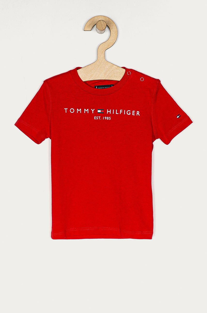 Tommy Hilfiger - T-shirt dziecięcy 74-176 cm czerwony KB0KB05844