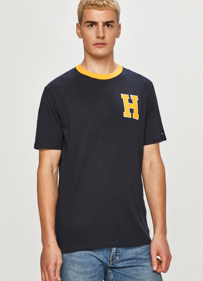 Tommy Hilfiger - T-shirt granatowy UM0UM02129.4891