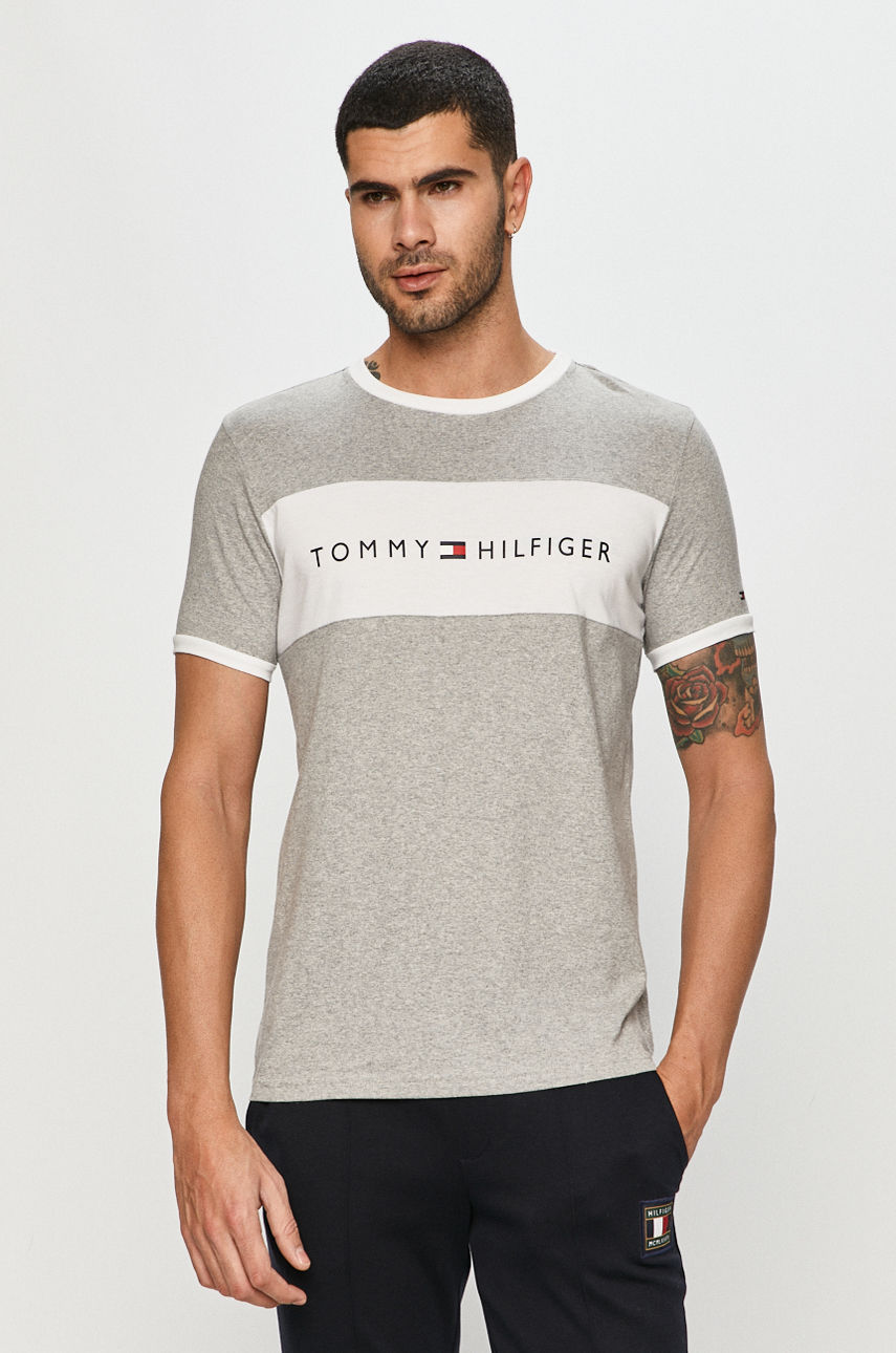 Tommy Hilfiger - T-shirt szary UM0UM01170