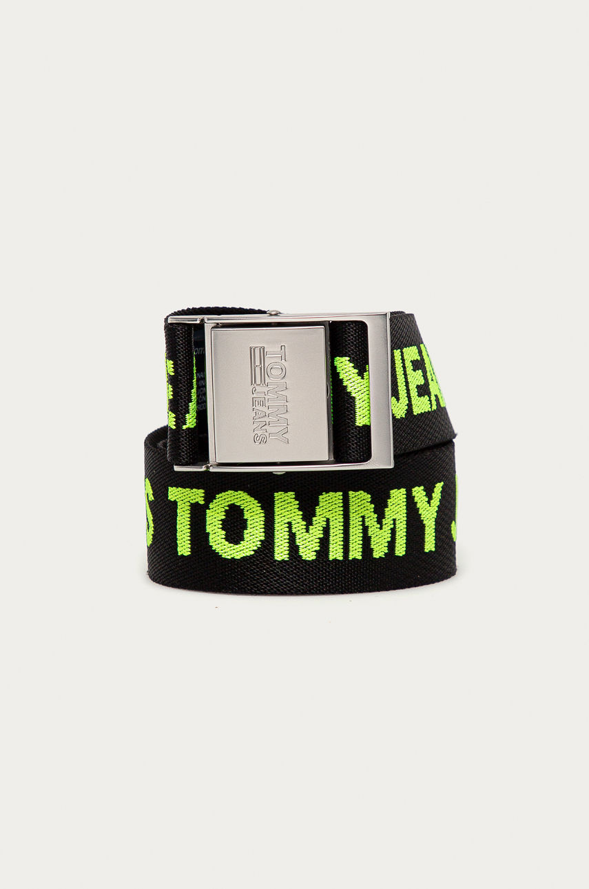 Tommy Jeans - Pasek czarny AM0AM07190.4891