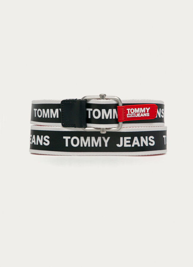 Tommy Jeans - Pasek czerwony AM0AM06222