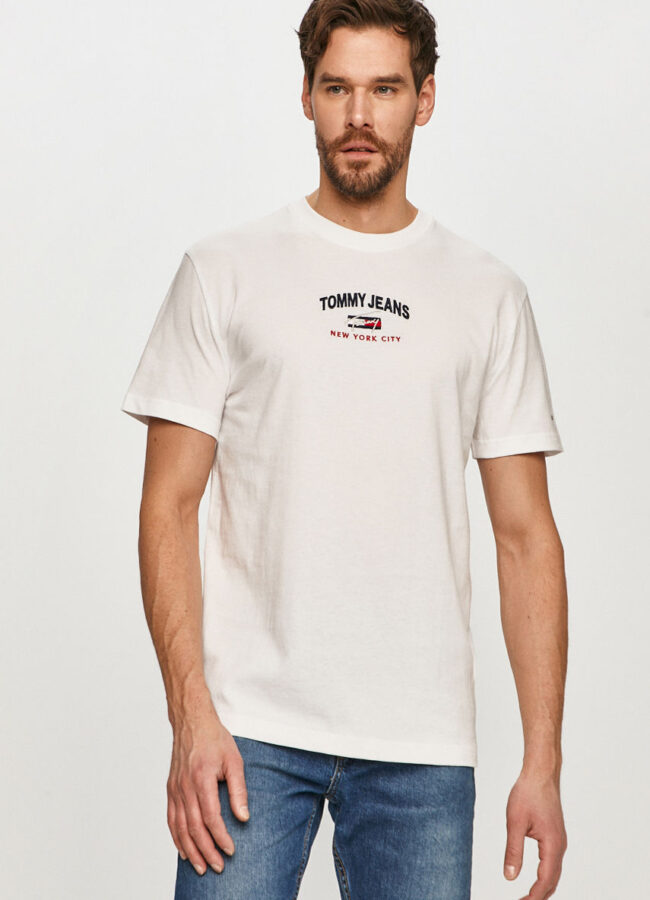 Tommy Jeans - T-shirt biały DM0DM10620.4891