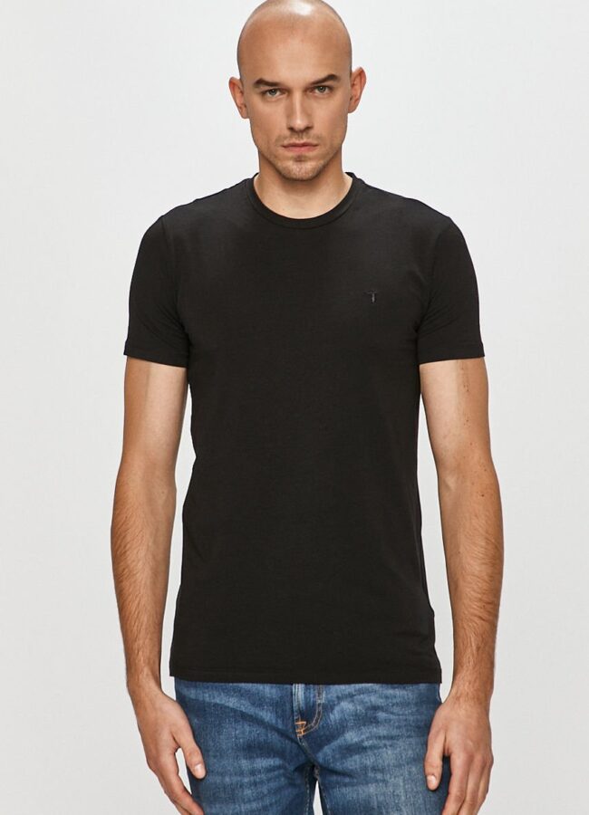 Trussardi Jeans - T-shirt czarny 52T00499.1T003614