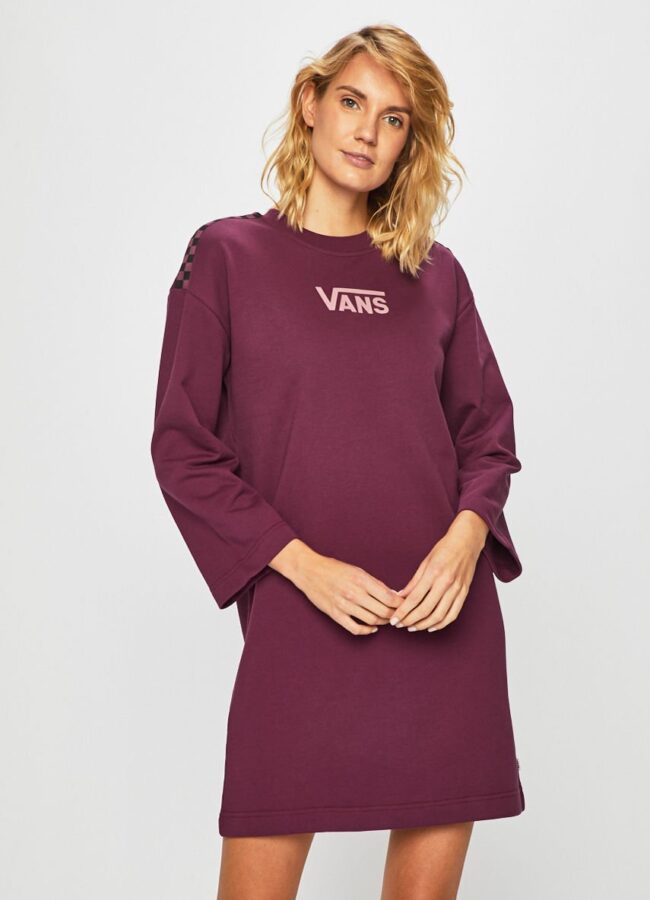 Vans - Sukienka fioletowy VN0A47YG7D51
