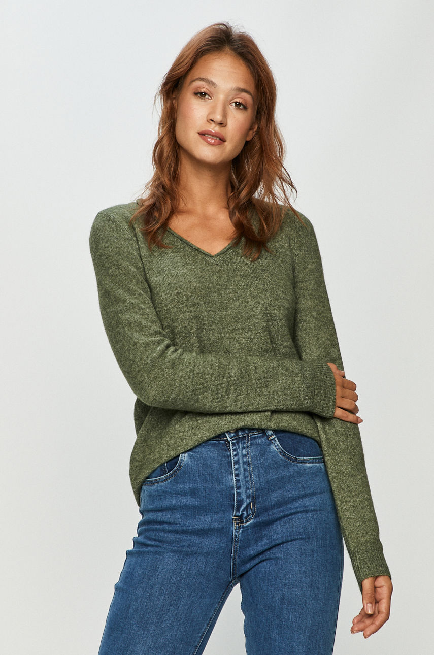 Vero Moda - Sweter zielony 10231558