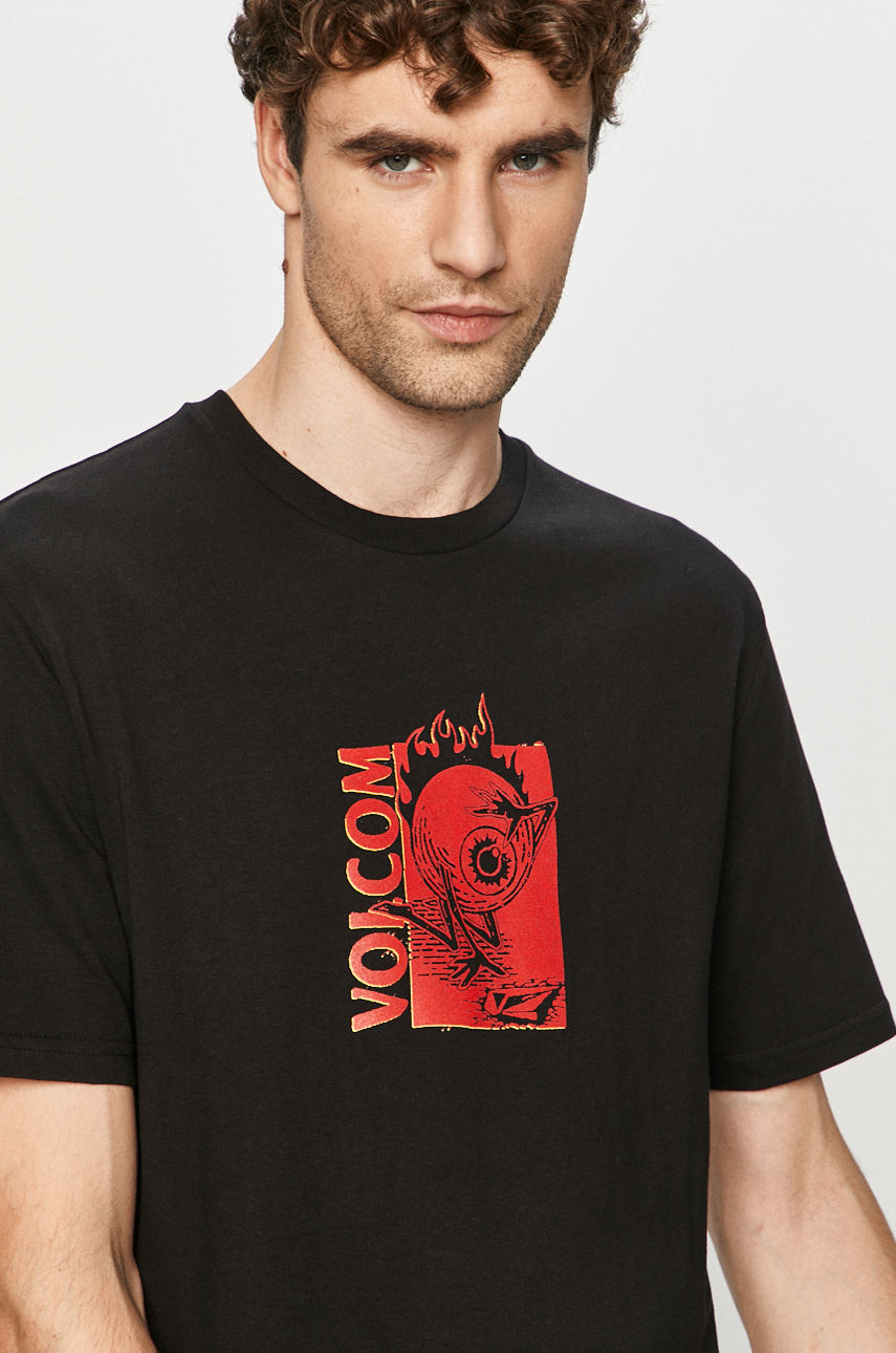 Volcom - T-shirt czarny A3532062