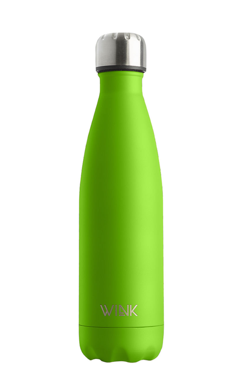 Wink Bottle - Butelka termiczna GREEN jasny zielony DEF1.47605GREEN