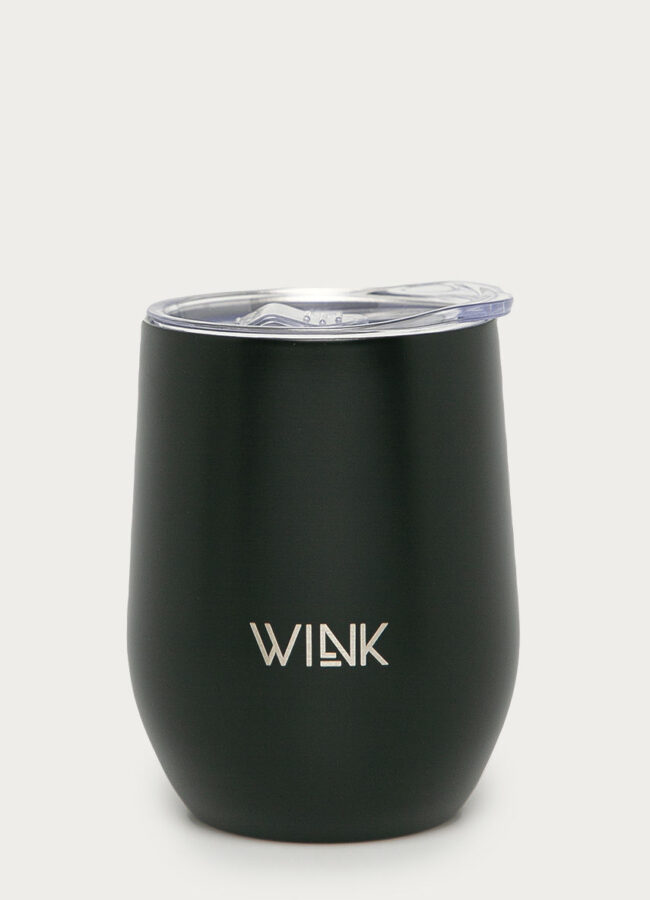 Wink Bottle - Kubek termiczny TUMBLER BLACK czarny T.00001BLACK