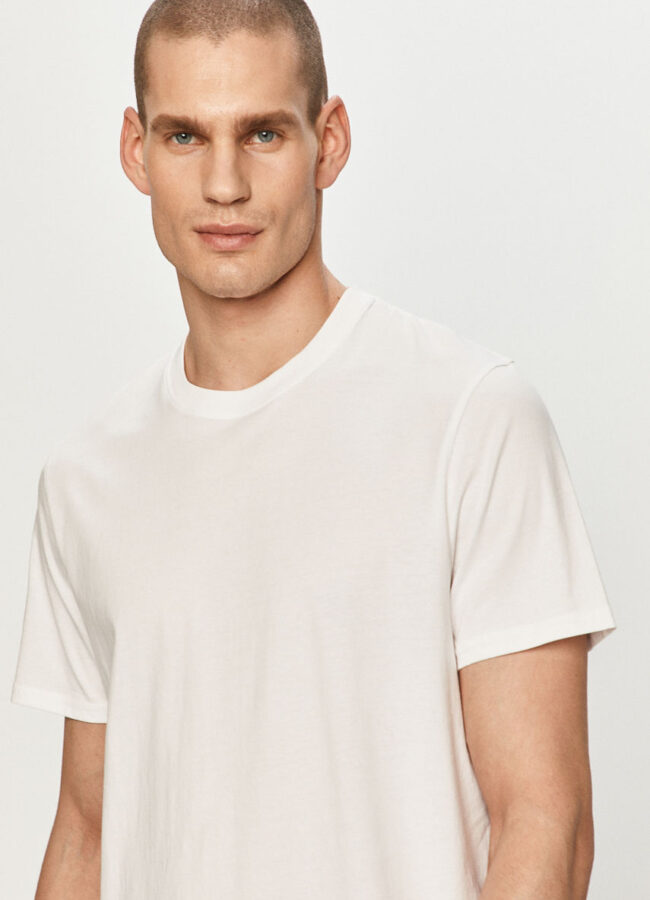 Wrangler - T-shirt (2-pack) biały W7BADH989