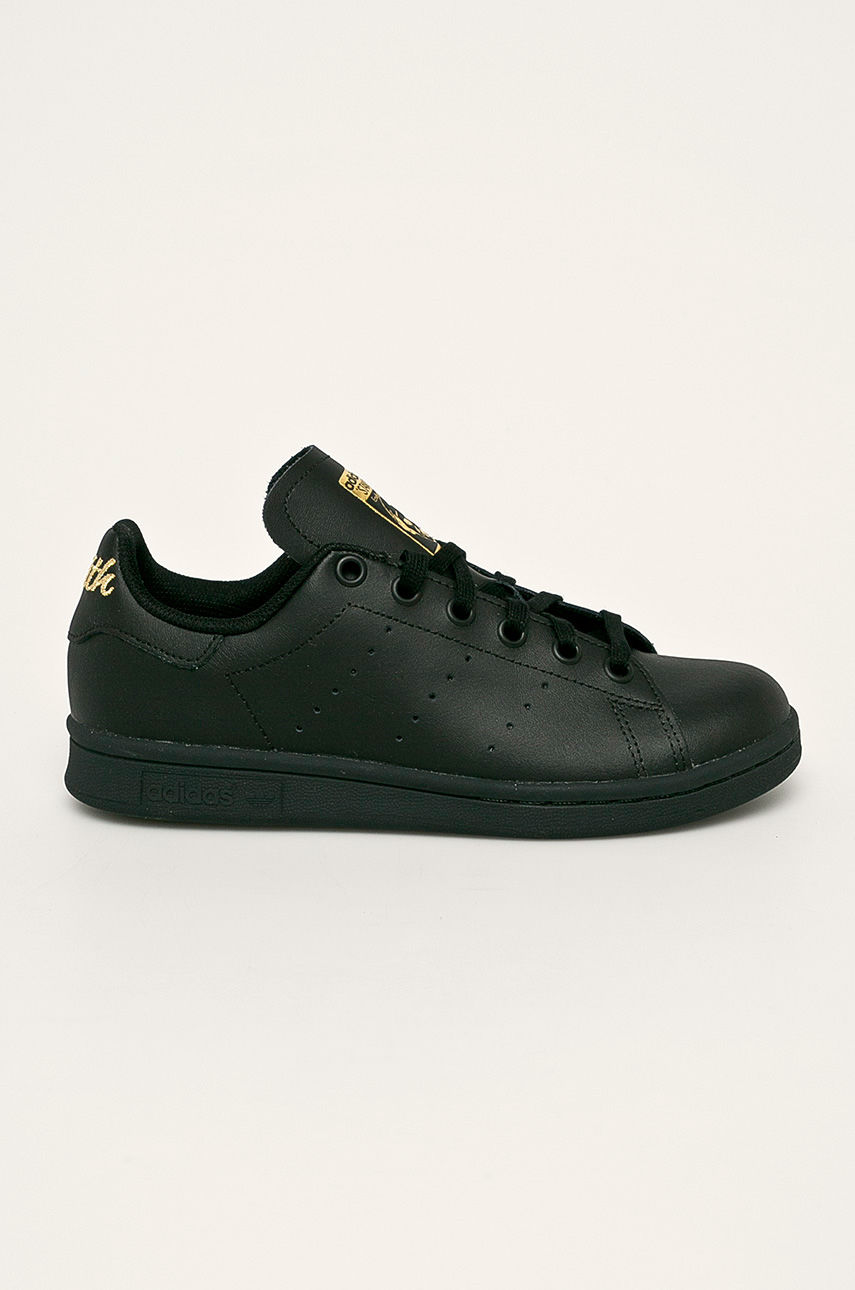 adidas Originals - Buty dziecięce Stan Smith czarny EF4914