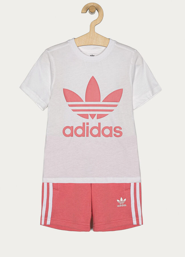 adidas Originals - Komplet dziecięcy 104-128 cm różowy GP0195