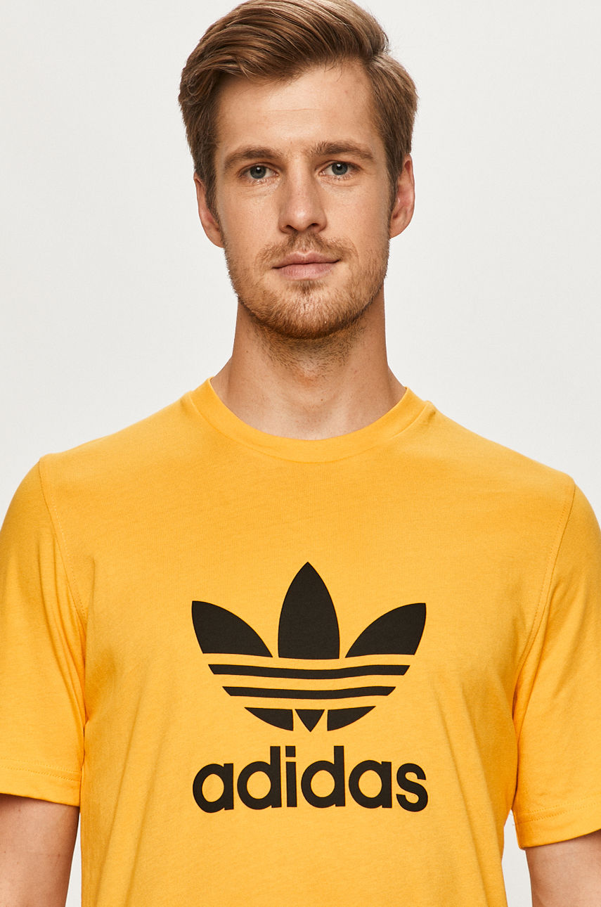 adidas Originals - T-shirt pomarańczowy GD9913