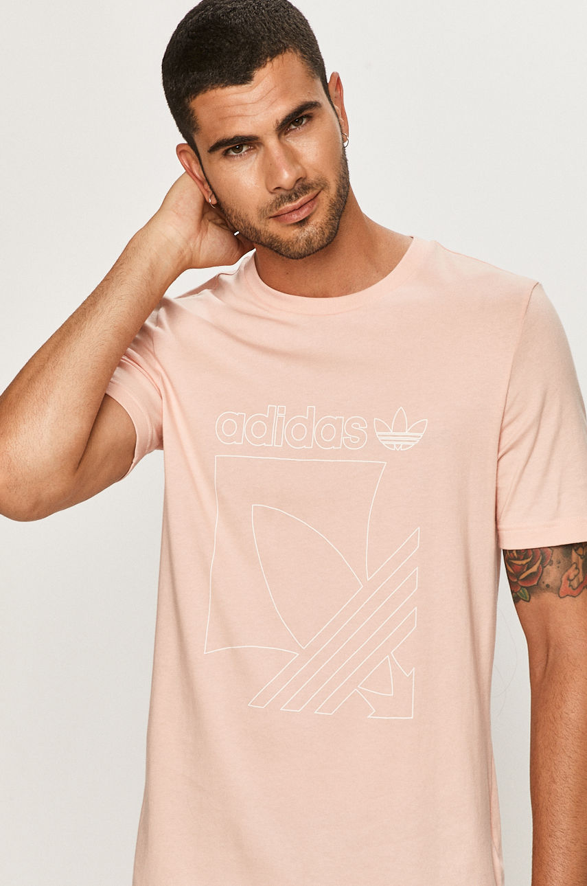 adidas Originals - T-shirt różowy GD5835
