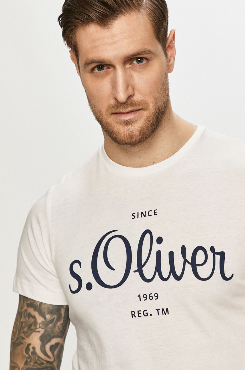s. Oliver - T-shirt biały 2057432