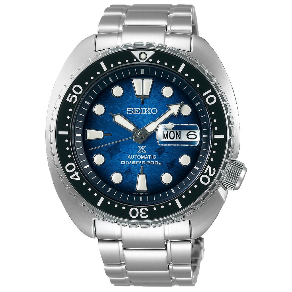 SEIKO ZEGAREK Prospex Diver's King Turtle Save The Ocean Special Edition Automatic SRPE39K1