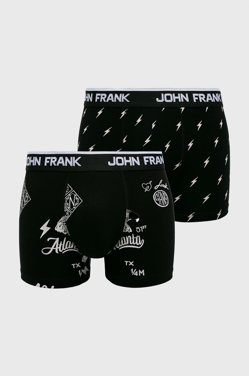 John Frank - Bokserki czarny JF2BMC08