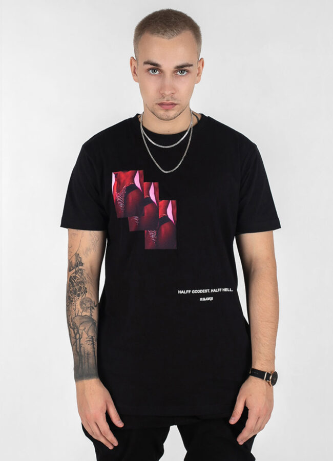 MAJORS - Czarny t-shirt GODDEST 5050 TEE