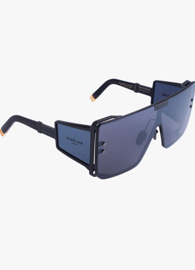 BALMAIN - Czarne okulary przeciwsłoneczne Wonder Boy BPS-102D-146