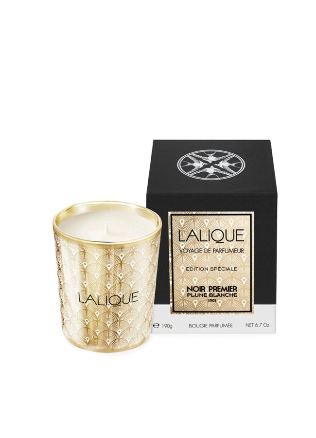LALIQUE - Złota świeca perfumowana Noir Premier 136070LQ