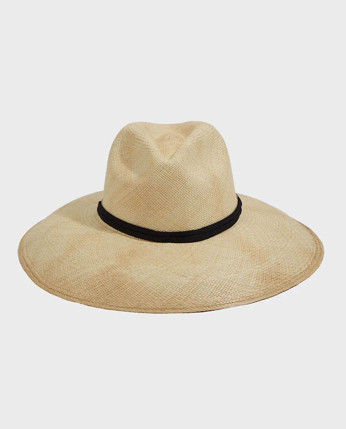 SENSI STUDIO - Beżowy kapelusz Panama 2370.BE-NA/BK/CO