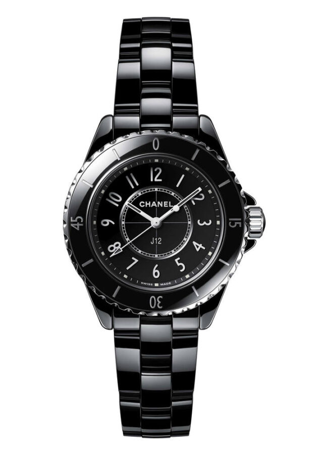 Zegarki Chanel J12 Watch Czarny